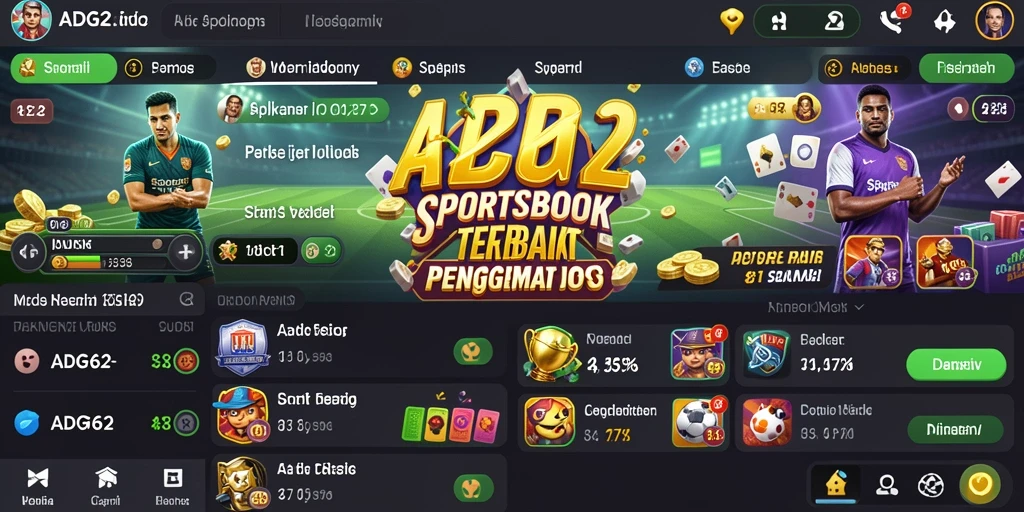 Tampilan gameplay ADG62 yang menarik dan interaktif.