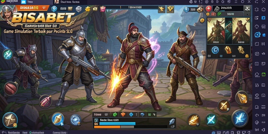 Tampilan gameplay menarik dalam BISABET dengan strategi mendebarkan.