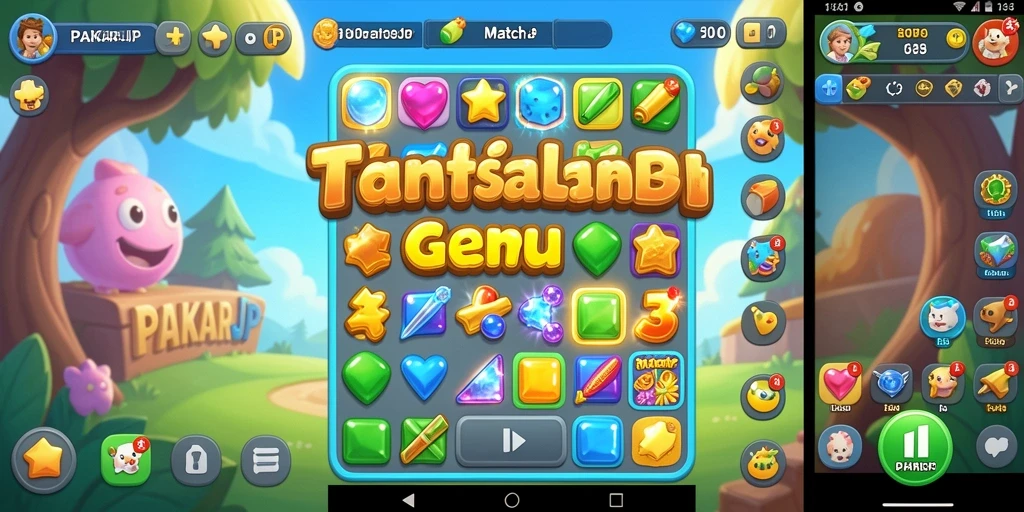 Tangkapan layar gameplay PAKARJP dengan suasana pertandingan yang memikat.