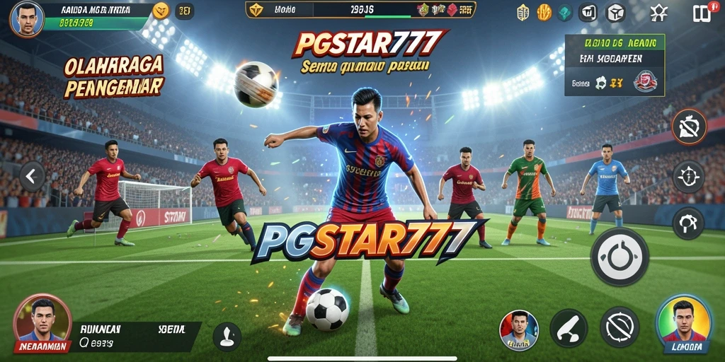 Tangkapan layar PGSTAR777 menunjukkan pengalaman gameplay olahraga yang mendebarkan.