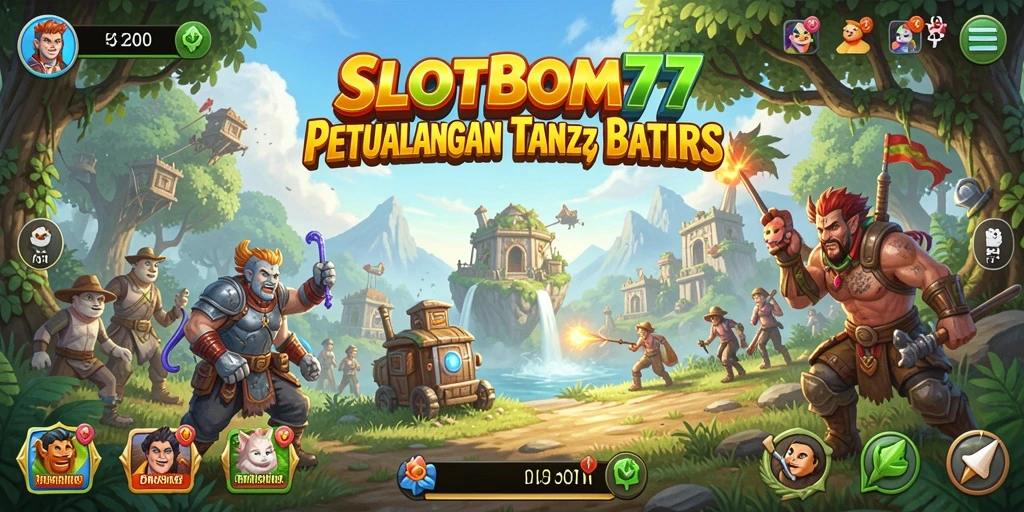 Gameplay mendebarkan di dalam dunia terbuka SLOTBOM77.