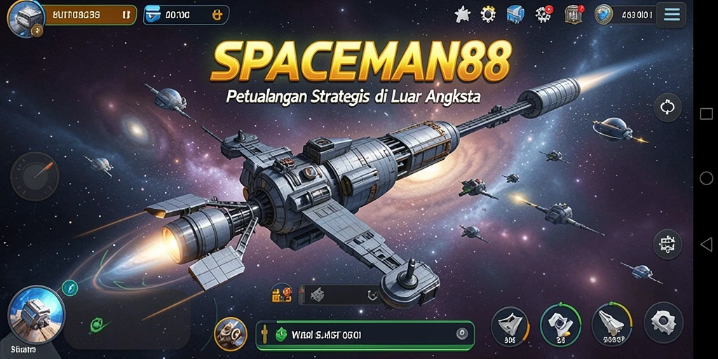 Gameplay SPACEMAN88 yang penuh strategi dan petualangan luar angkasa.