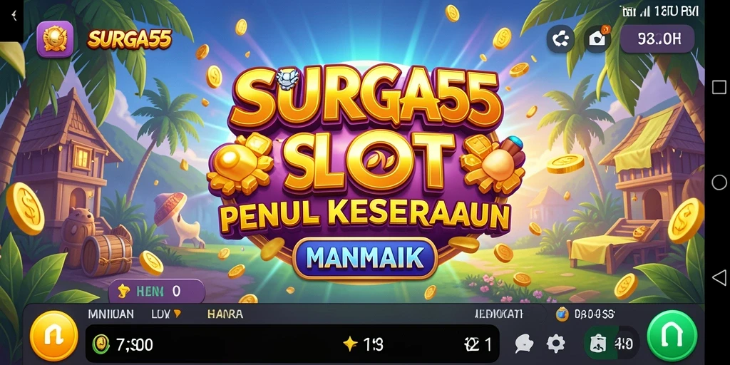 Screenshot gameplay <strong>SURGA55</strong> yang menunjukkan keseruan bermain slot.